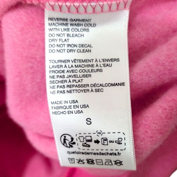 Midnight Rider Anthropologie Carolita Zodiac Sweatshirt CAPRICORN Womens S Pink - Picture 6 of 6